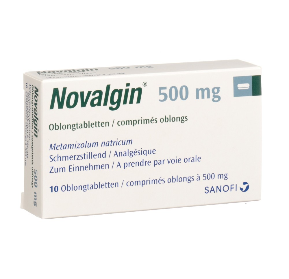 NOVALGIN cpr pell 500 mg 10 pce