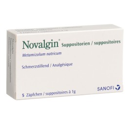 NOVALGIN supp 1 g adult 5 pce