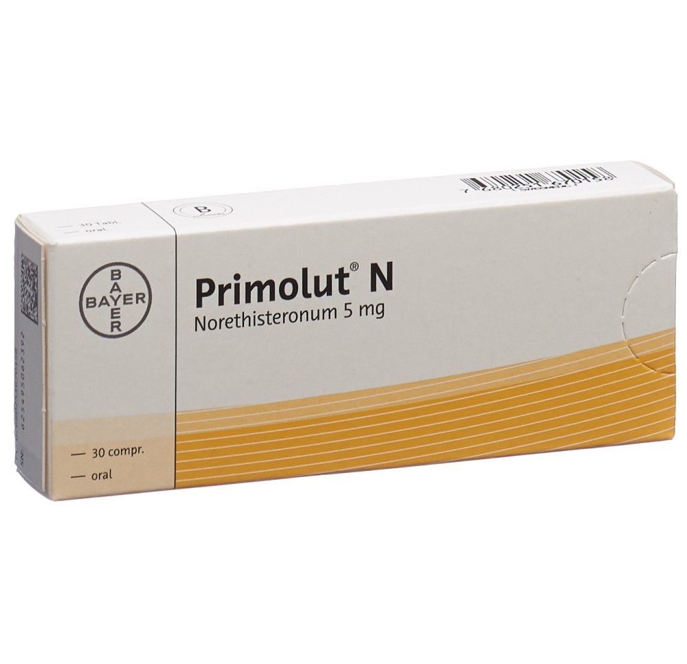 PRIMOLUT N cpr 5 mg 30 pce PRIMOLUT N cpr 5 mg 30 pce