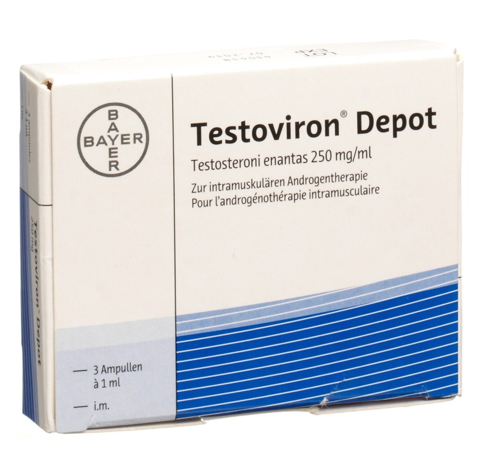 TESTOVIRON Dépôt sol inj 250 mg i.m. amp 3 pce TESTOVIRON Dépôt sol inj 250 mg i.m. amp 3 pce