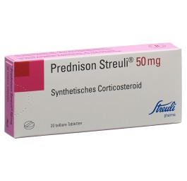 PREDNISONE Streuli cpr 50 mg 20 pce