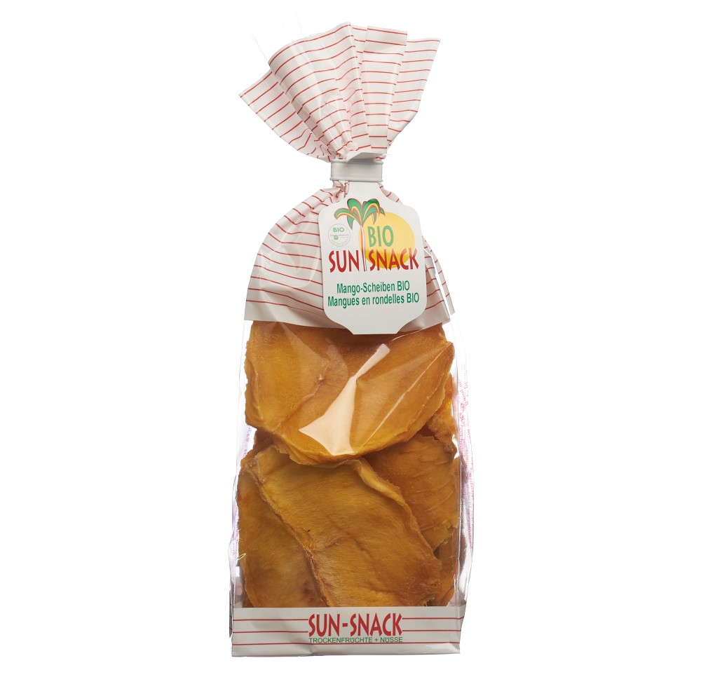 BIO SUN SNACK tranches de mangue bio sach 150 g BIO SUN SNACK tranches de mangue bio sach 150 g