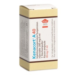 KENACORT A 40 susp inj 200 mg/5ml flac 5 ml