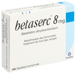 BETASERC cpr 8 mg 100 pce
