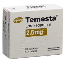 TEMESTA cpr 2.5 mg 20 pce
