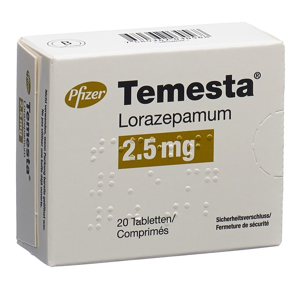 TEMESTA cpr 2.5 mg 20 pce TEMESTA cpr 2.5 mg 20 pce