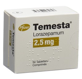 TEMESTA cpr 2.5 mg 50 pce