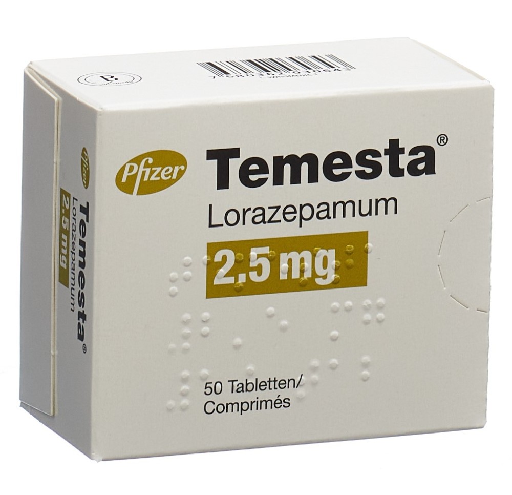 TEMESTA cpr 2.5 mg 50 pce TEMESTA cpr 2.5 mg 50 pce