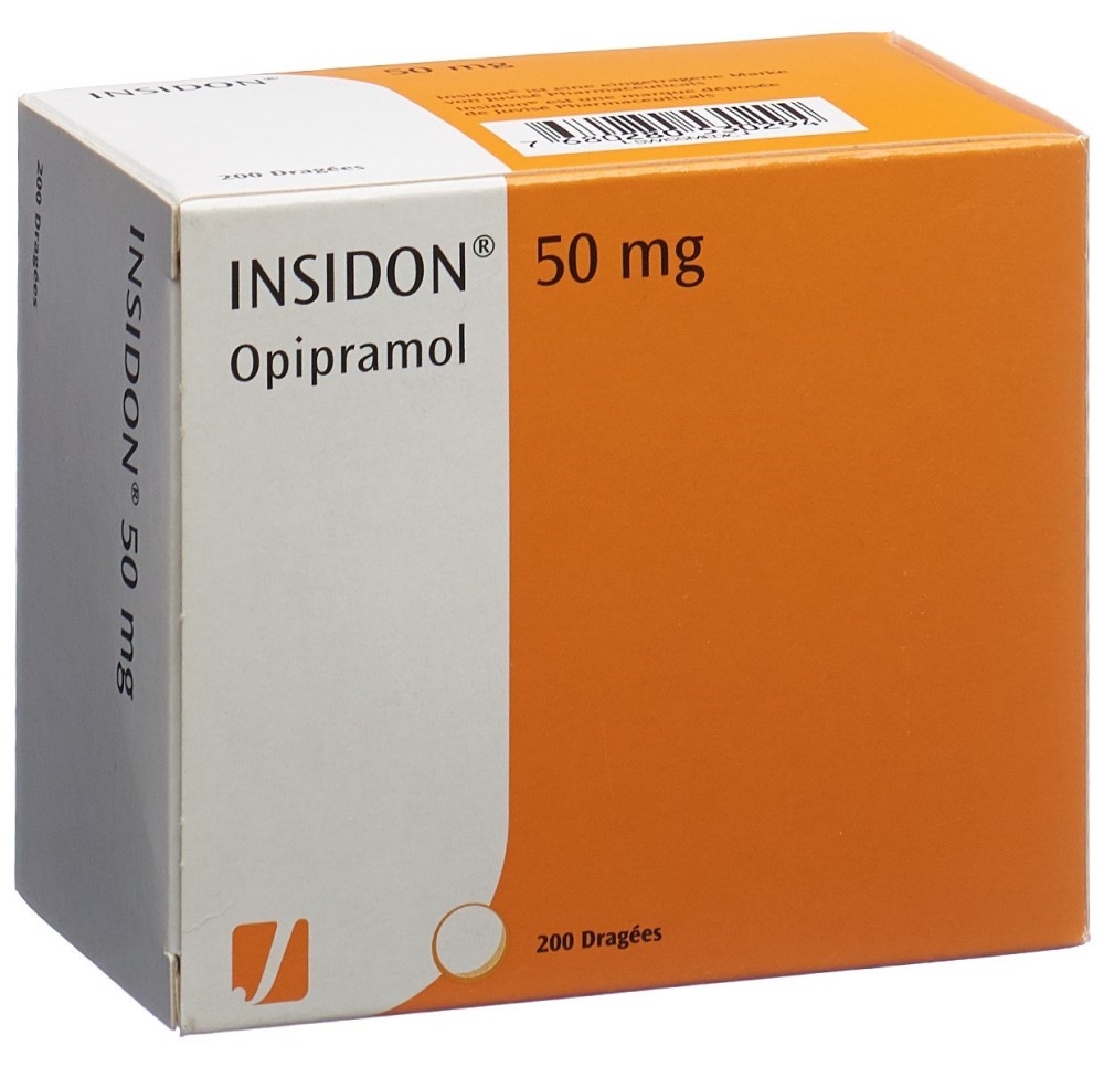 INSIDON drag 50 mg 200 pce INSIDON drag 50 mg 200 pce