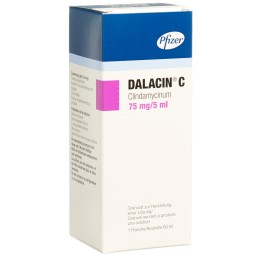 DALACIN C gran 75 mg/5ml pour sirop fl 80 ml