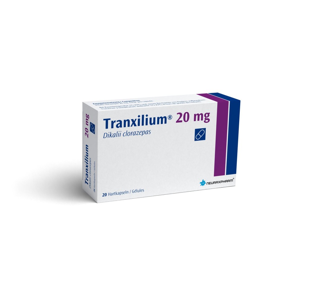TRANXILIUM caps 20 mg 20 pce TRANXILIUM caps 20 mg 20 pce