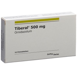 TIBERAL cpr pell 500 mg 10 pce