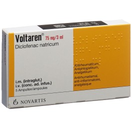 VOLTARENE 75 mg/3ml i.m./i.v. 5 amp 3 ml