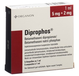 DIPROPHOS susp inj 5 amp 1 ml