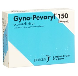 GYNO-PEVARYL 150 emb combi crème 15g + ovules 3
