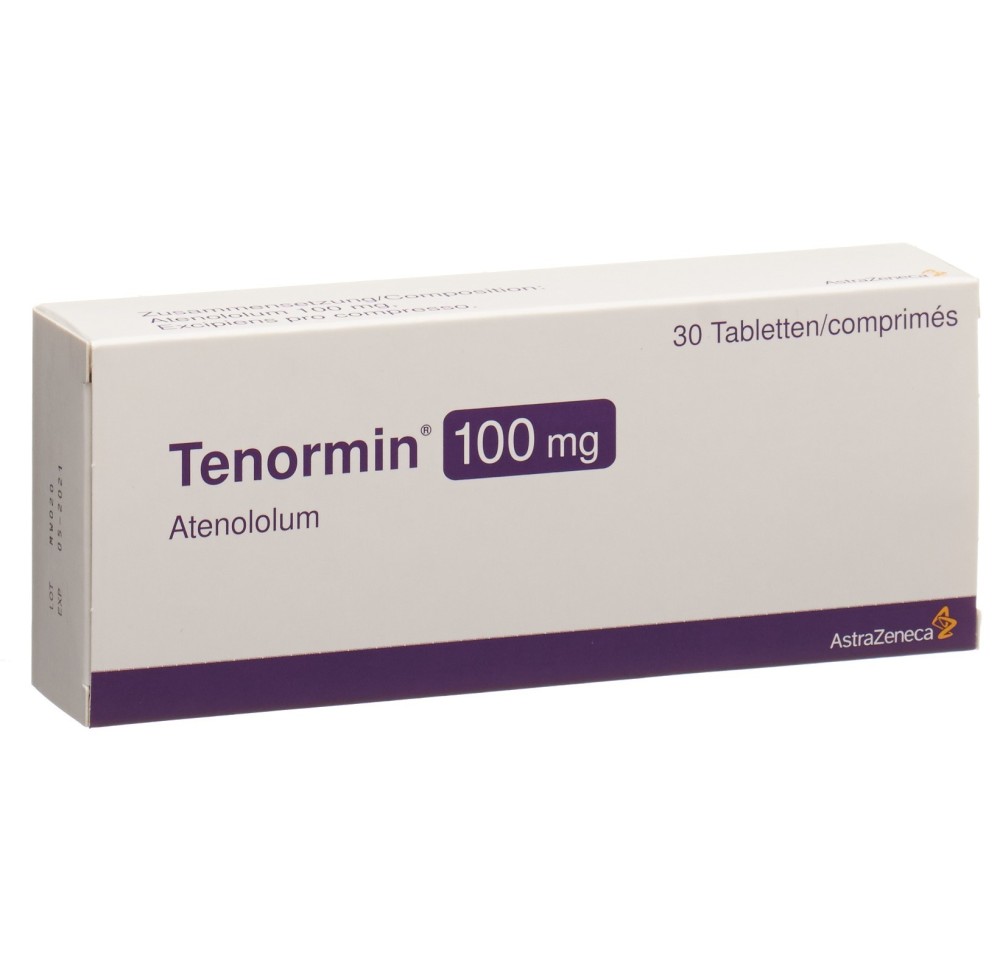 TENORMIN cpr 100 mg 30 pce TENORMIN cpr 100 mg 30 pce