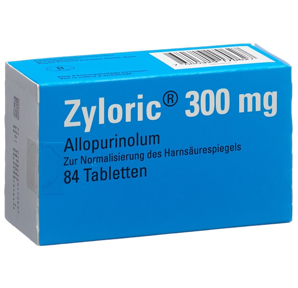ZYLORIC cpr 300 mg 84 pce ZYLORIC cpr 300 mg 84 pce