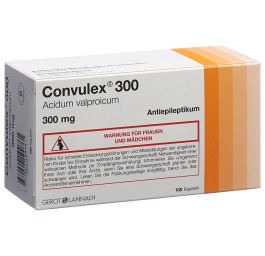 CONVULEX caps 300 mg 100 pce