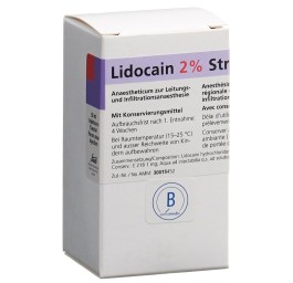 LIDOCAÏNE Streuli 2% 1 g/50ml flac 50 ml