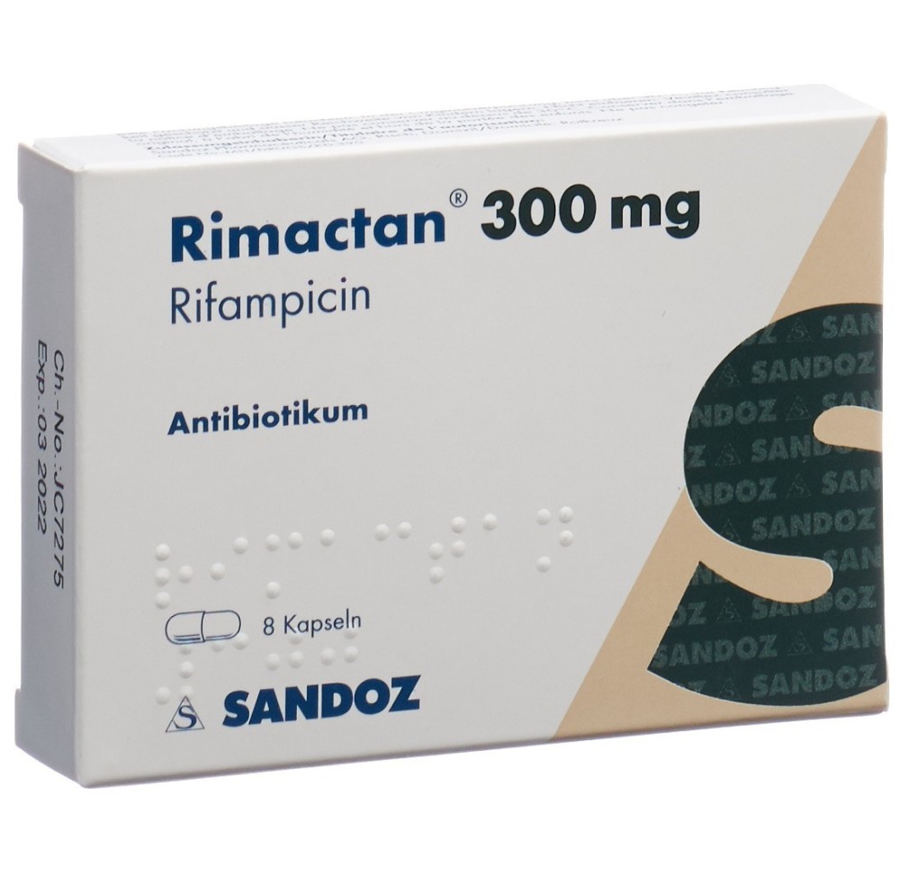 RIMACTAN caps 300 mg 8 pce RIMACTAN caps 300 mg 8 pce