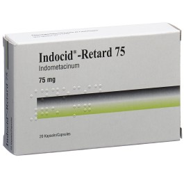 INDOCID Retard caps ret 75 mg 20 pce