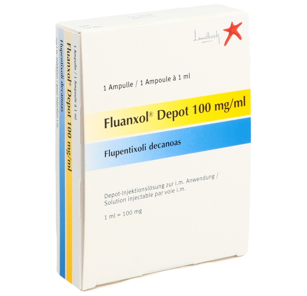 FLUANXOL Depot sol inj 100 mg/ml amp 1 ml FLUANXOL Depot sol inj 100 mg/ml amp 1 ml
