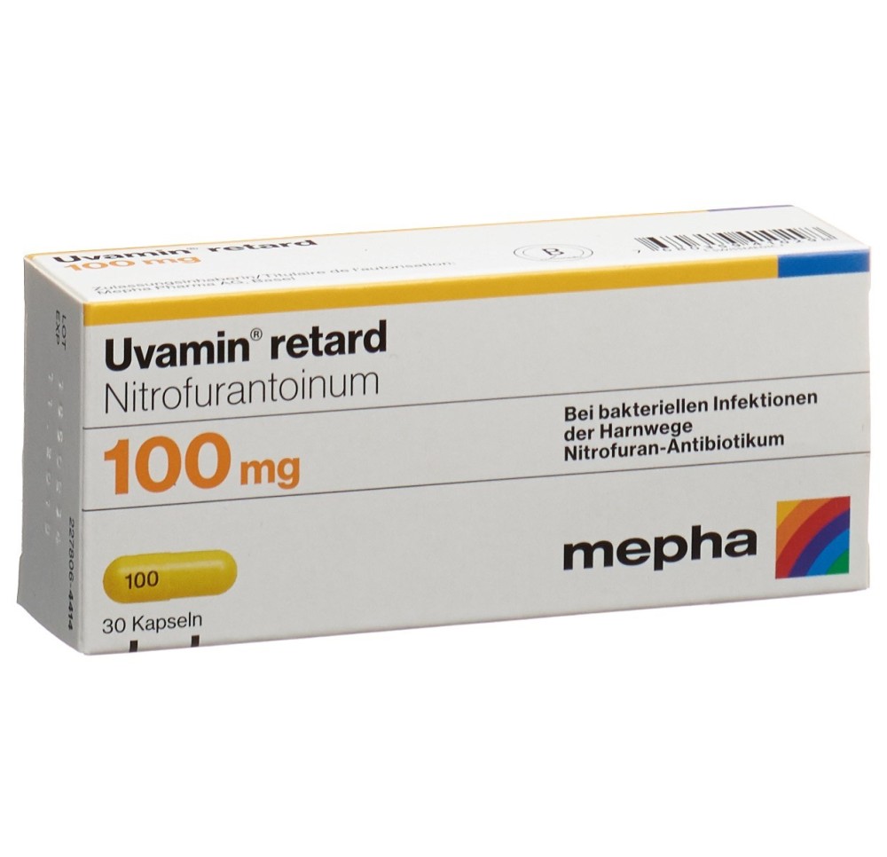 UVAMIN retard caps ret 100 mg 30 pce UVAMIN retard caps ret 100 mg 30 pce