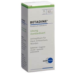 BETADINE solution désinfectante fl 30 ml