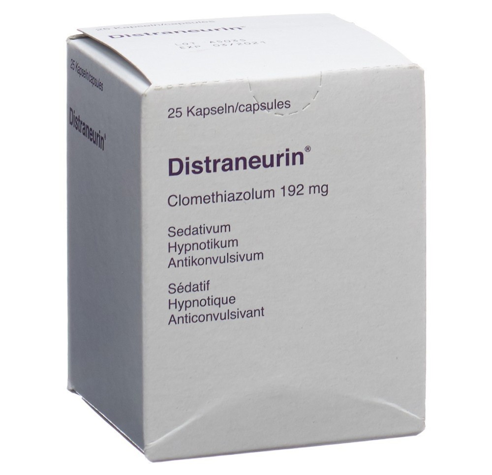 DISTRANEURIN caps fl 25 pce DISTRANEURIN caps fl 25 pce