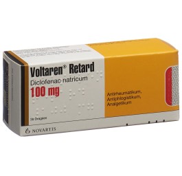 VOLTARENE Retard drag ret 100 mg 30 pce