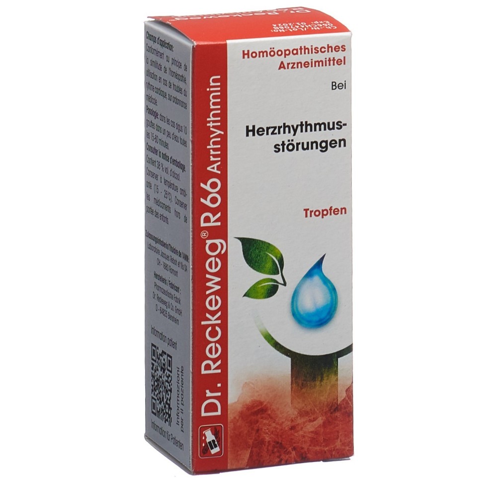 RECKEWEG R66 Arrhythmin gouttes fl 50 ml RECKEWEG R66 Arrhythmin gouttes fl 50 ml