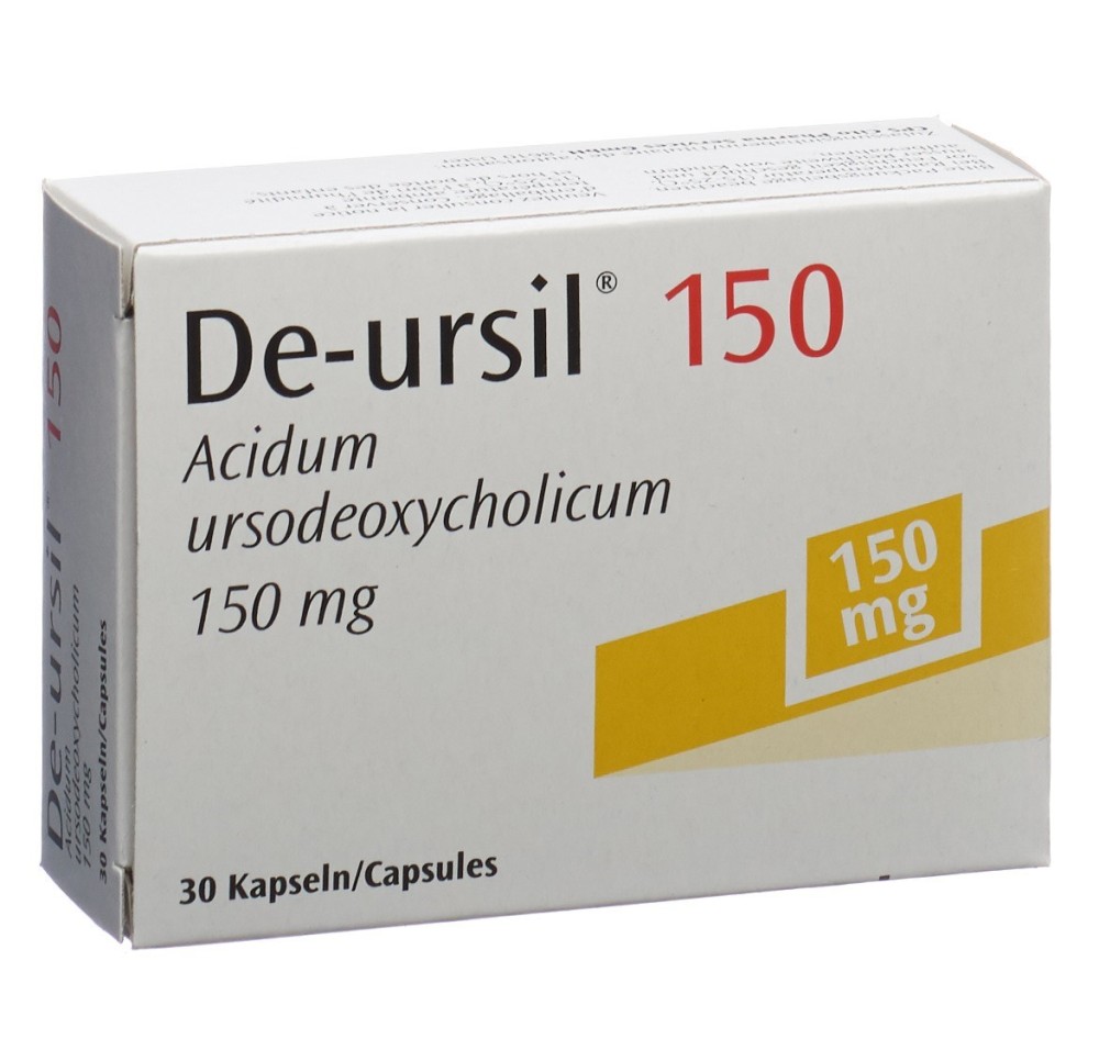 DE-URSIL caps 150 mg 30 pce DE-URSIL caps 150 mg 30 pce