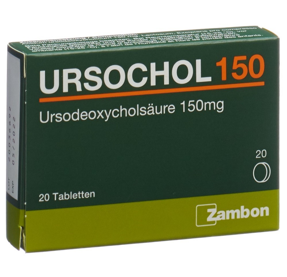 URSOCHOL cpr 150 mg 20 pce URSOCHOL cpr 150 mg 20 pce