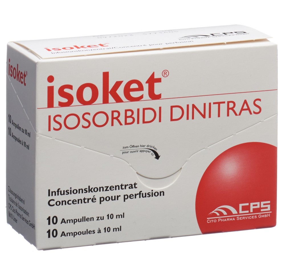 ISOKET conc perf 10 mg/10ml 10 amp 10 ml ISOKET conc perf 10 mg/10ml 10 amp 10 ml