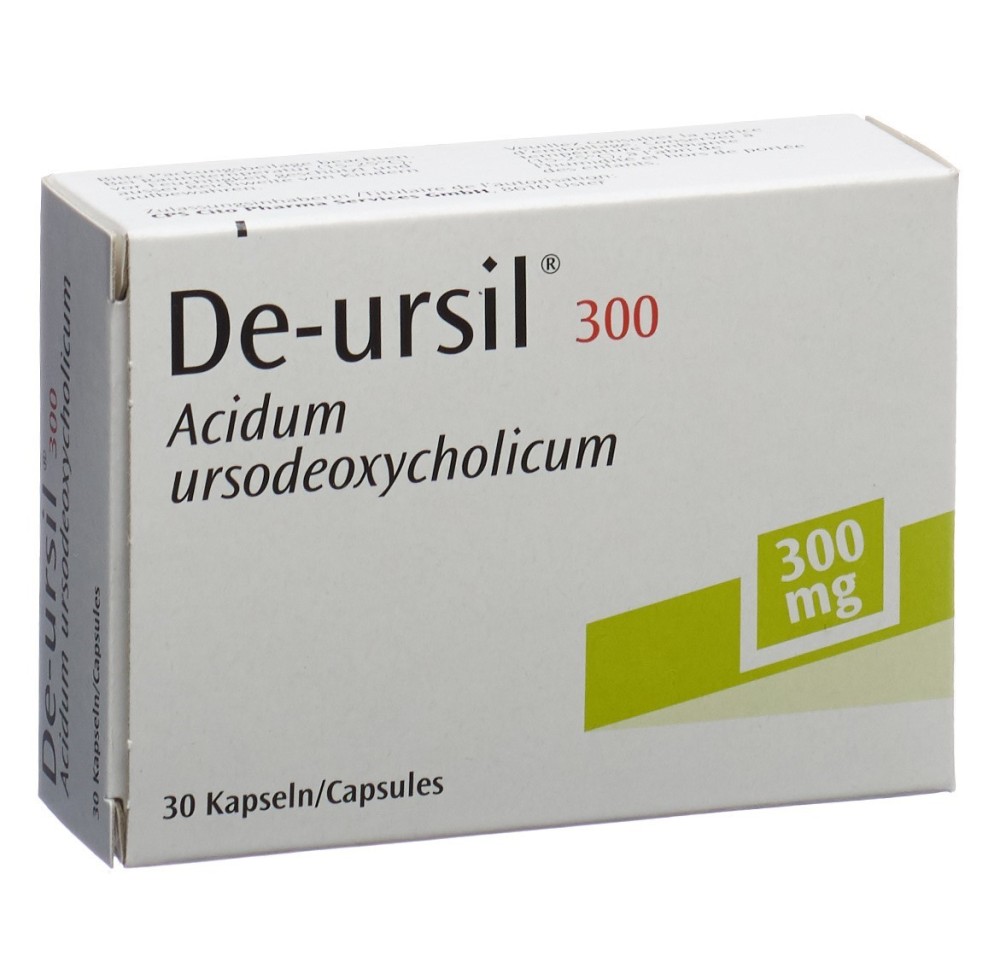 DE-URSIL caps 300 mg 30 pce DE-URSIL caps 300 mg 30 pce