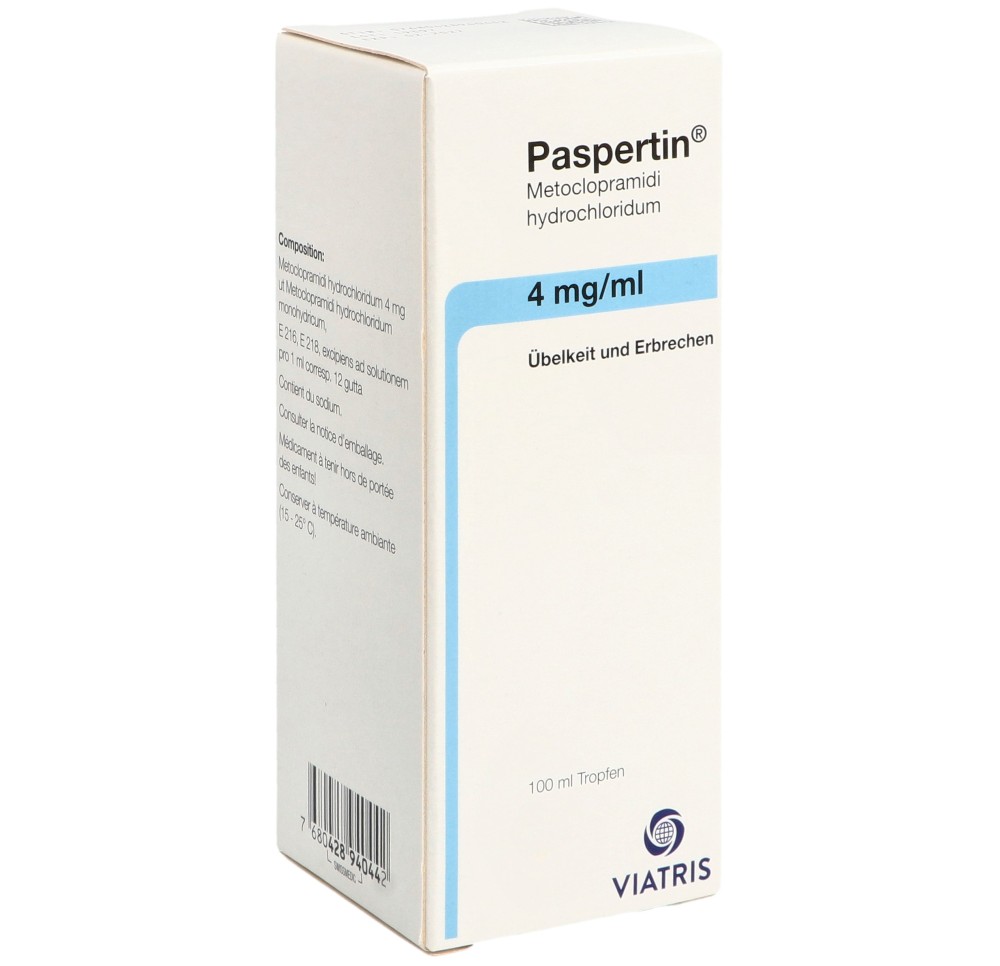 PASPERTIN gouttes fl 100 ml PASPERTIN gouttes fl 100 ml