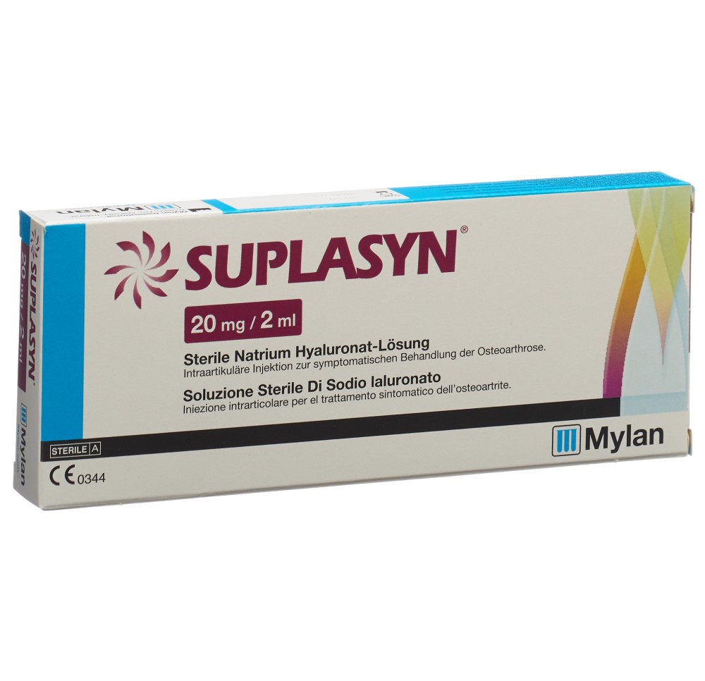 SUPLASYN sol inj 20 mg/2ml ser pré 2 ml