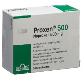 PROXEN cpr pell 500 mg 50 pce