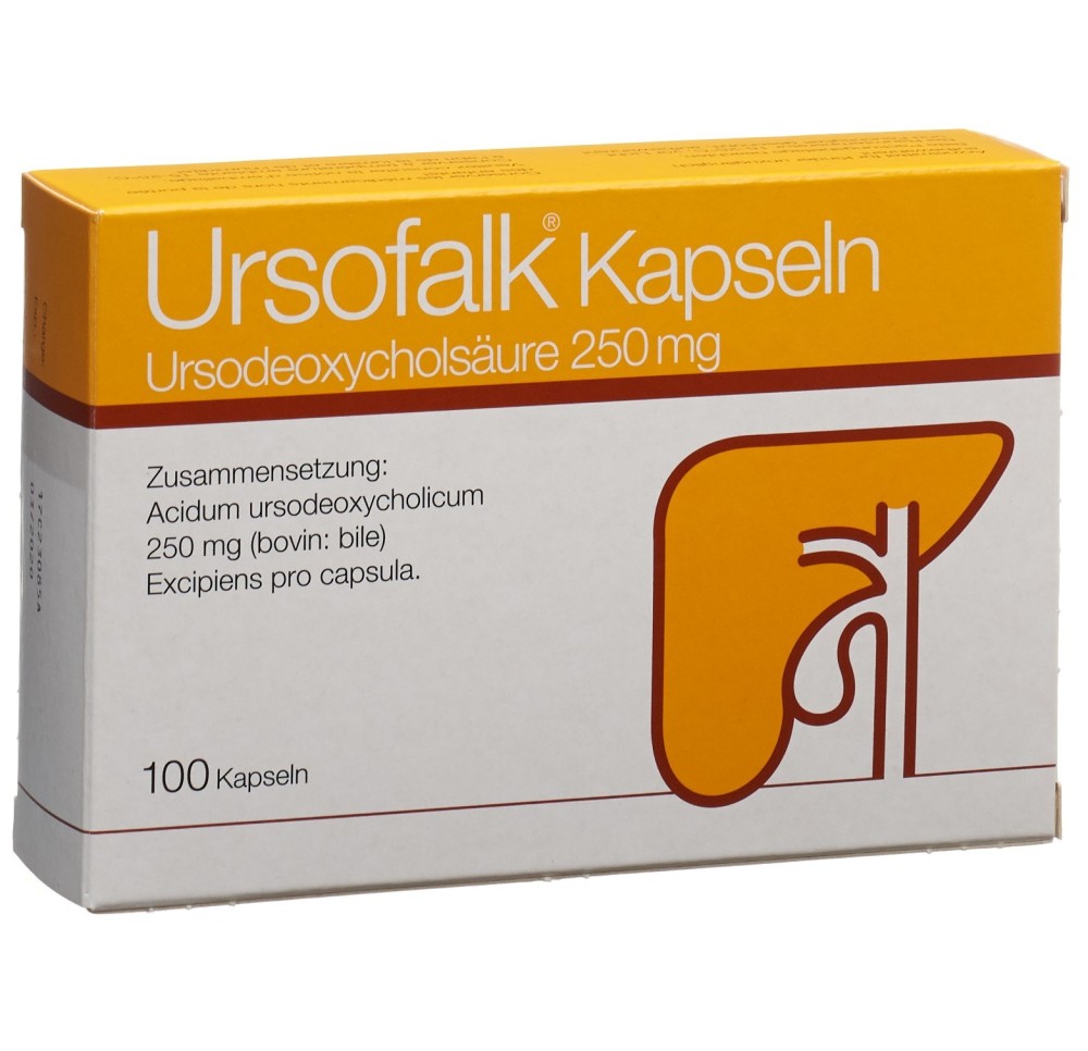 URSOFALK caps 250 mg 100 pce URSOFALK caps 250 mg 100 pce