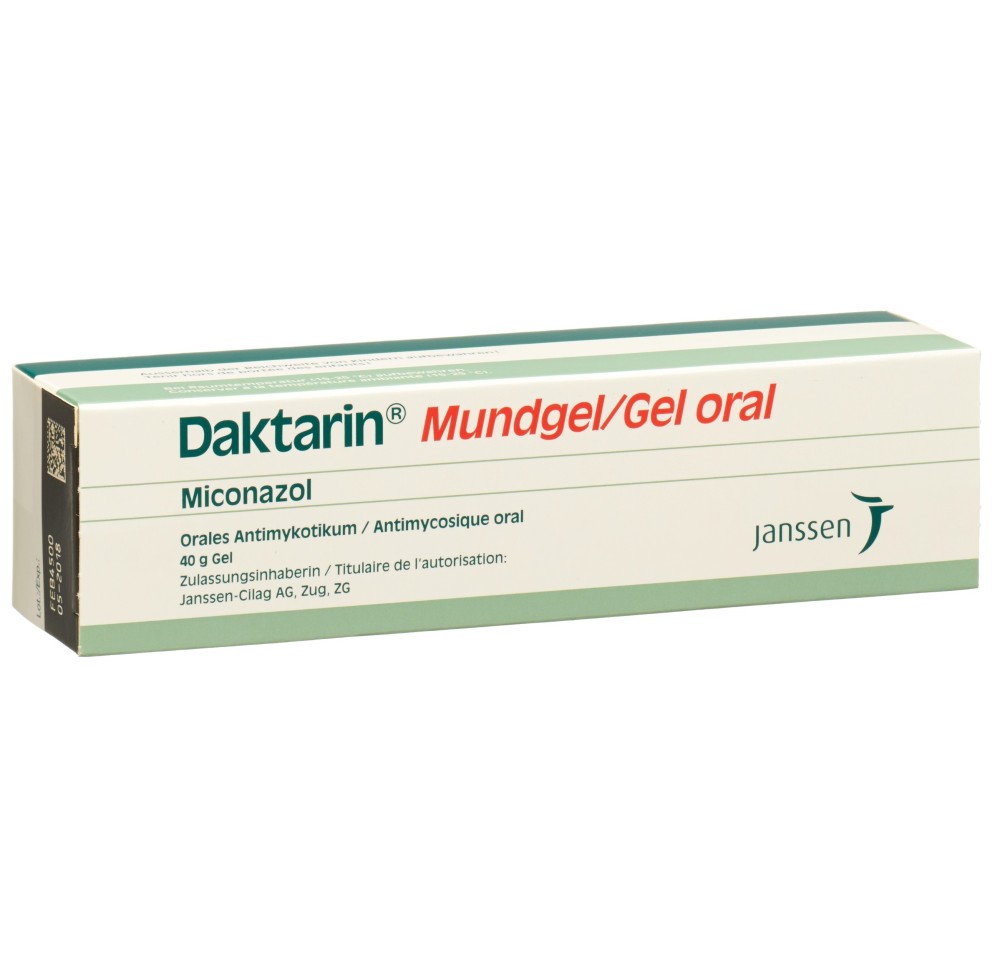 DAKTARIN gel oral 20 mg/g tb 40 g DAKTARIN gel oral 20 mg/g tb 40 g