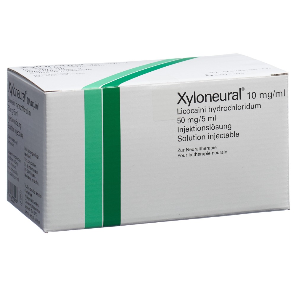 XYLONEURAL sol inj s cons 50 amp 5 ml XYLONEURAL sol inj s cons 50 amp 5 ml