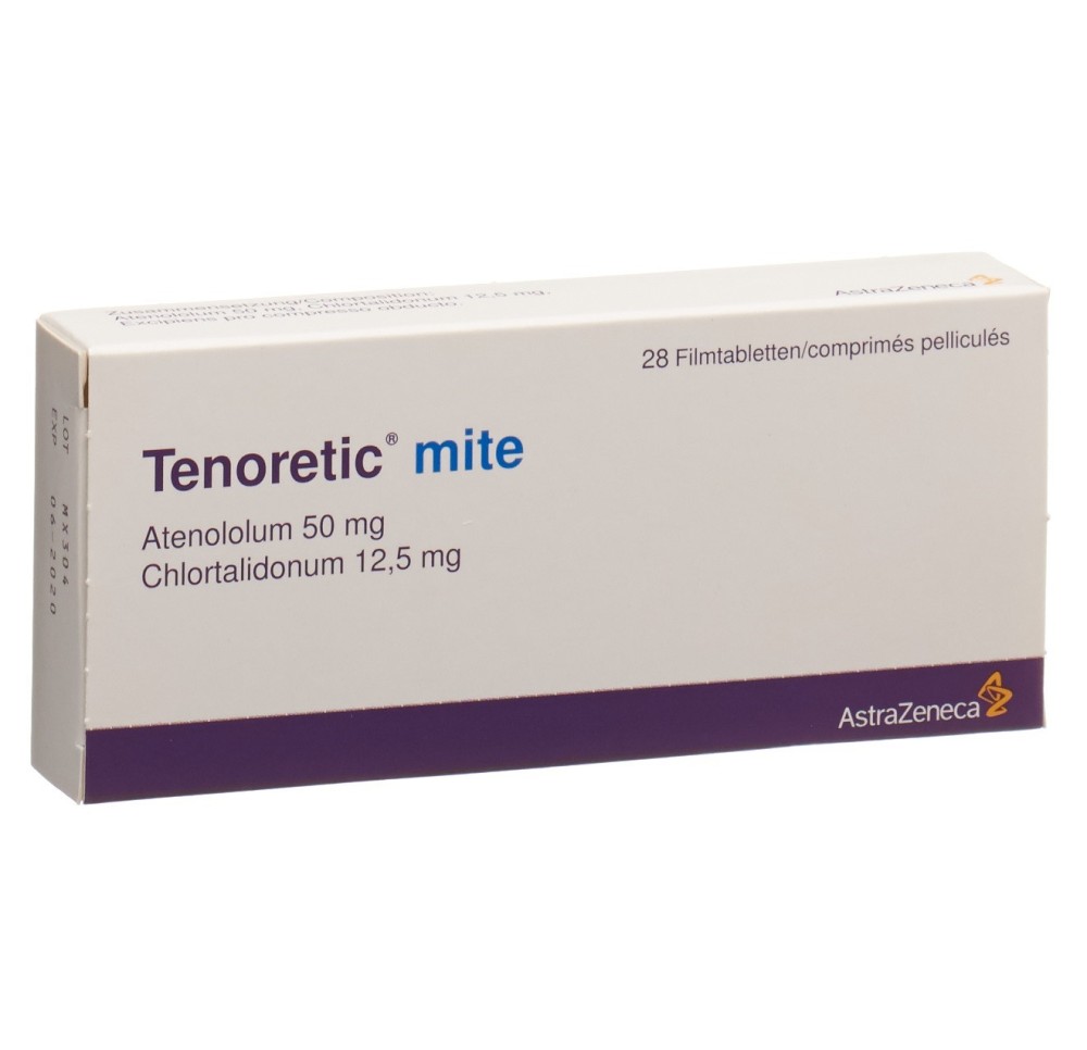 TENORETIC mite cpr 50/12.5 28 pce TENORETIC mite cpr 50/12.5 28 pce