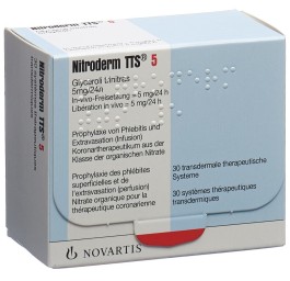 NITRODERM TTS 5 mg/24h sach 30 pce