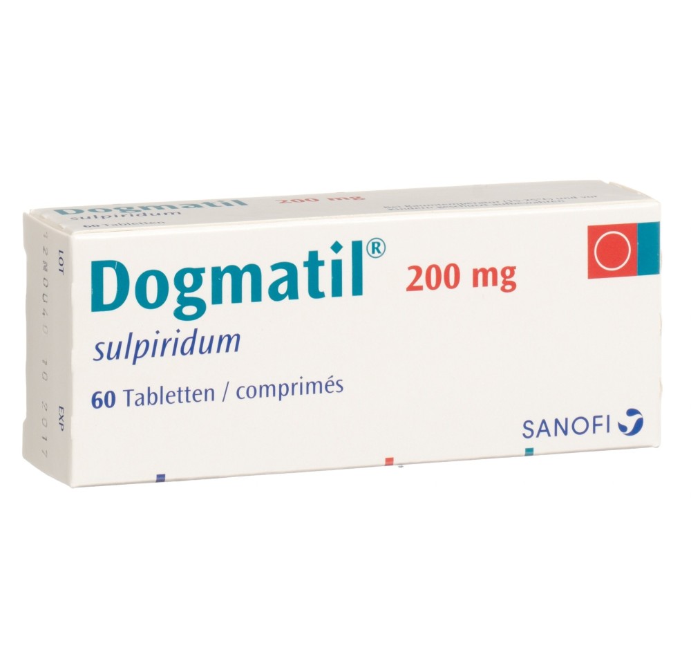 DOGMATIL cpr 200 mg 60 pce DOGMATIL cpr 200 mg 60 pce