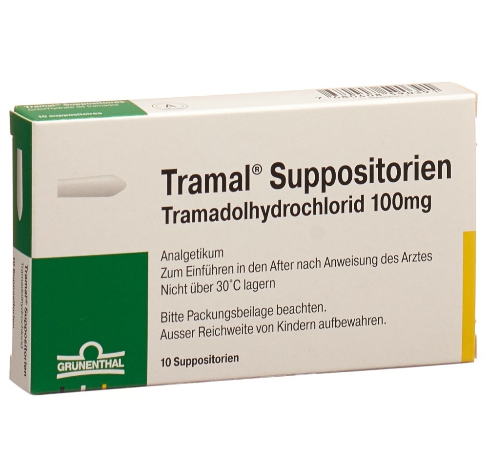 TRAMAL supp 100 mg 10 pce TRAMAL supp 100 mg 10 pce