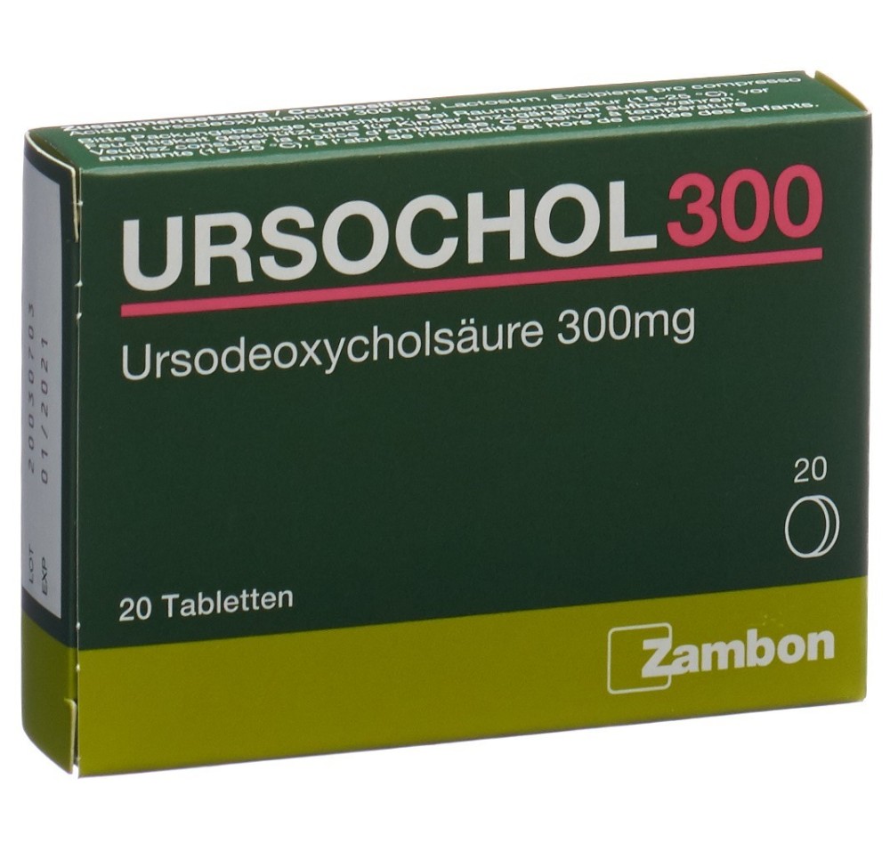 URSOCHOL cpr 300 mg 20 pce URSOCHOL cpr 300 mg 20 pce