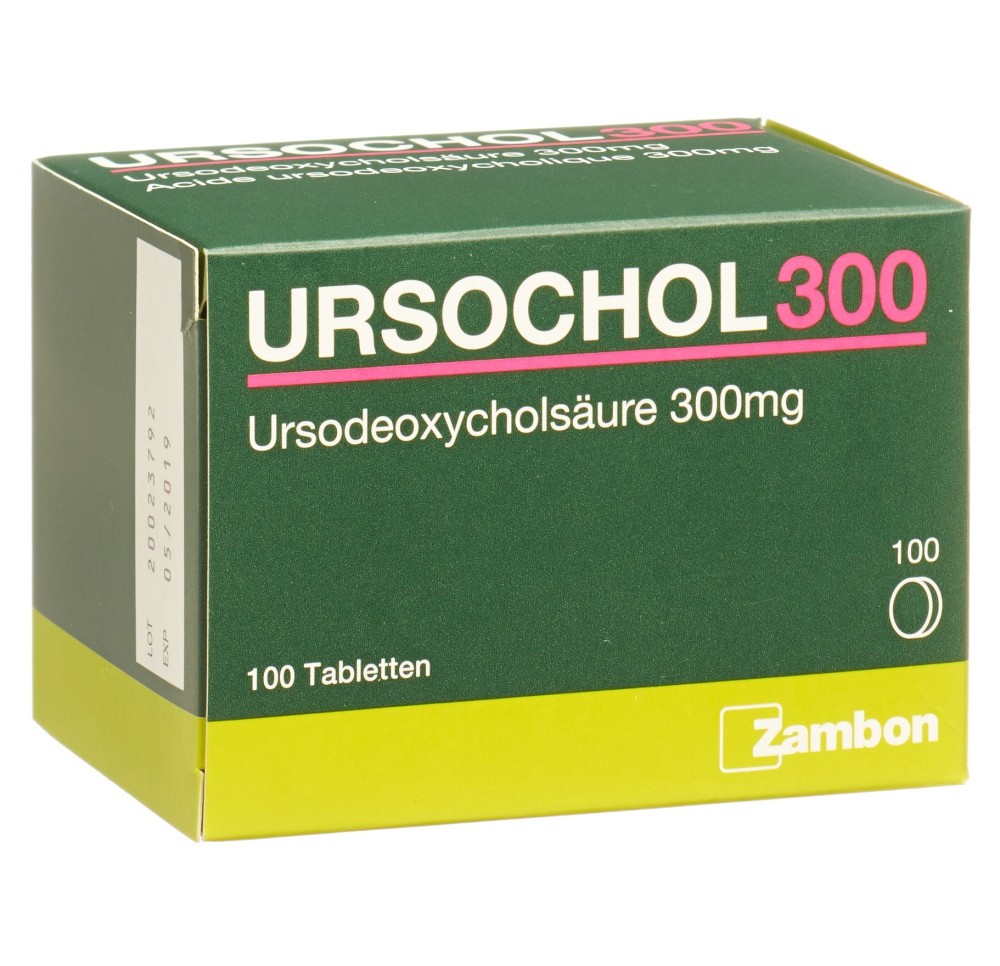 URSOCHOL cpr 300 mg 100 pce URSOCHOL cpr 300 mg 100 pce