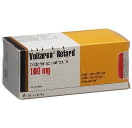 VOLTARENE Retard drag ret 100 mg 100 pce