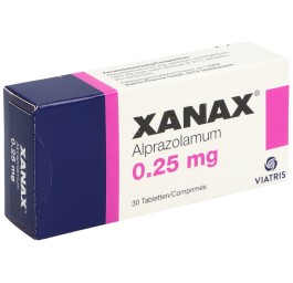 XANAX cpr 0.25 mg 30 pce