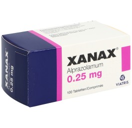 XANAX cpr 0.25 mg 100 pce
